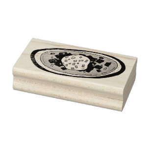 Carimbo De Borracha Pele de Batata Carregada Comida de Invólucro Bacon