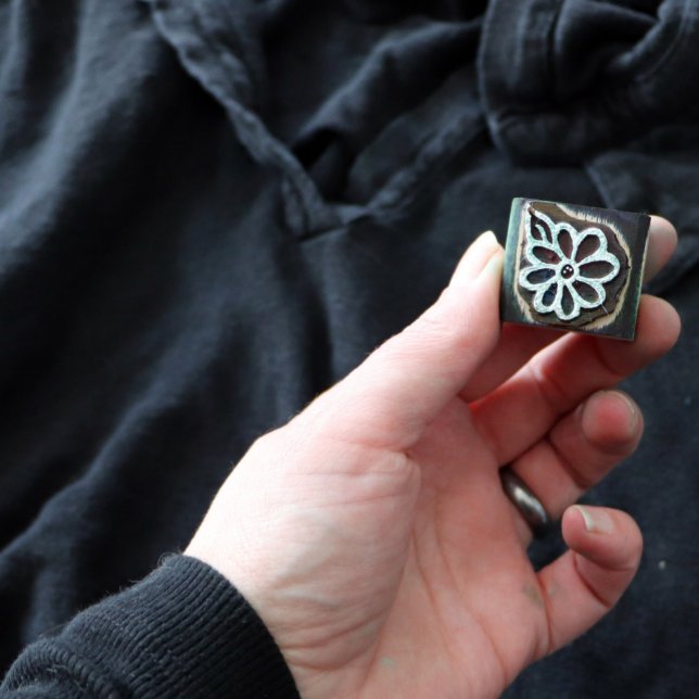 Carimbo De Borracha Pequena margarida (Criador carregado)