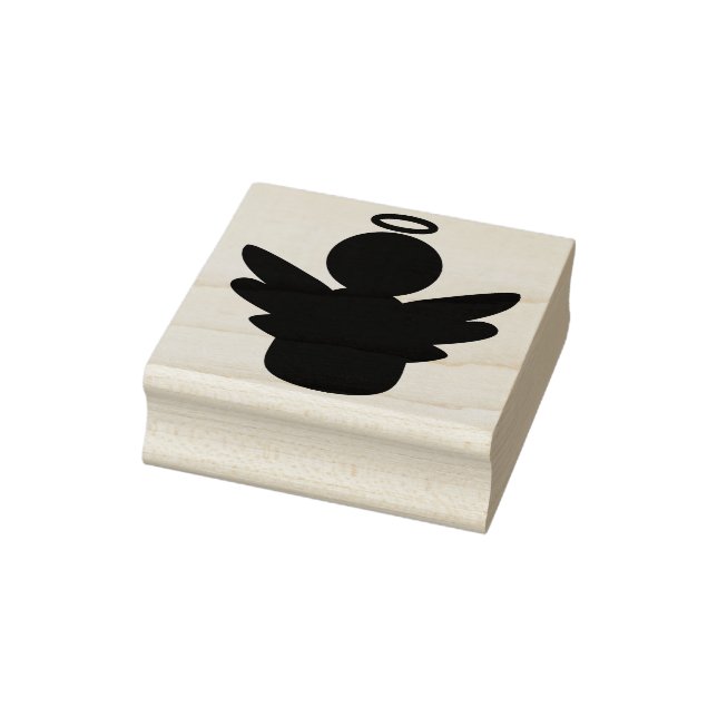 Carimbo De Borracha pequeno selo de arte de anjo (Carimbo)