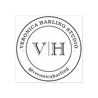 Carimbo de borracha personalizado - Carimbo de log