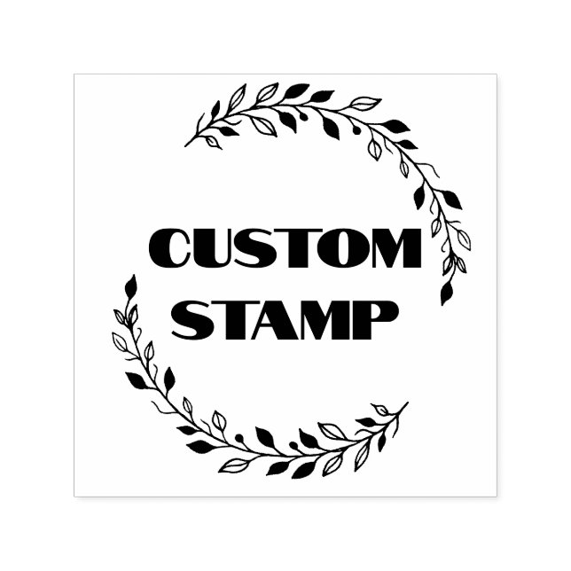 Carimbo de borracha personalizado, carimbo de logo (Design)