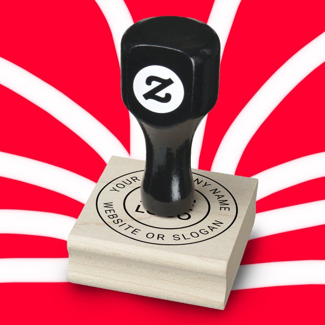 Carimbo de borracha personalizado do logotipo da s (Criador carregado)