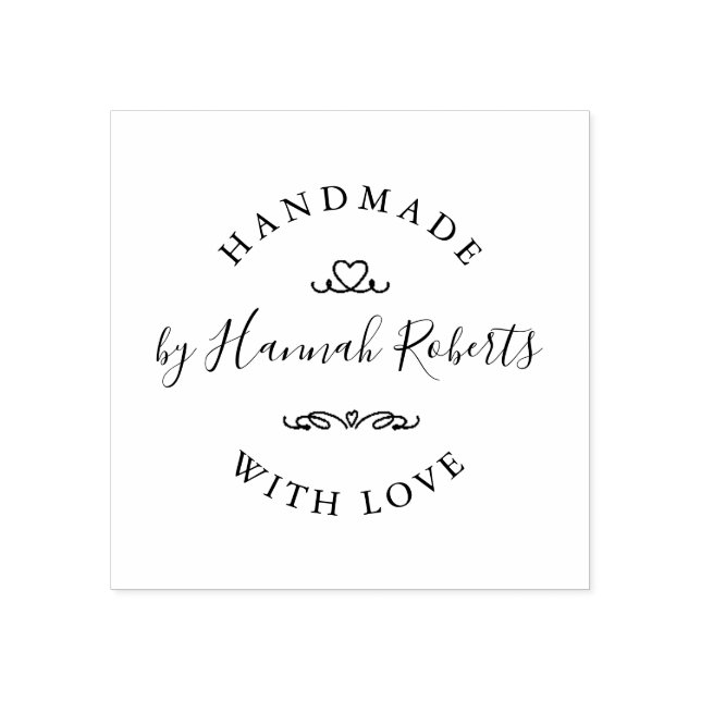 Carimbo de borracha personalizado feito à mão (Impressão)