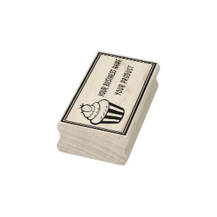 Carimbo De Borracha Personalizado Logotipo Homemade Personalizado