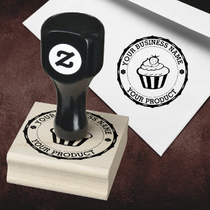 Carimbo De Borracha Personalizado Logotipo Homemade Personalizado