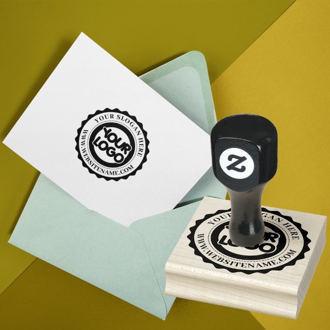 Carimbo De Borracha Personalizado o logotipo da sua empresa (Criador carregado)