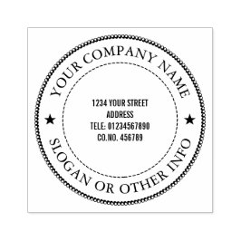 Carimbo de Borracha Personalizado para Negócios Pr