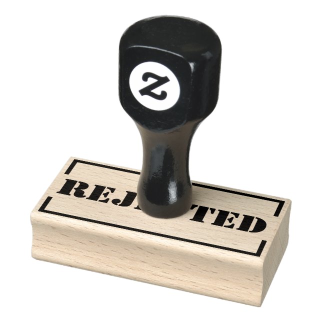 Carimbo de Borracha Personalizado Rejeitado (Carimbo)