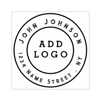 Carimbo de Borracha Personalizado Simples