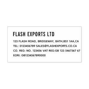 Carimbo De Borracha Personalizar a sua empresa