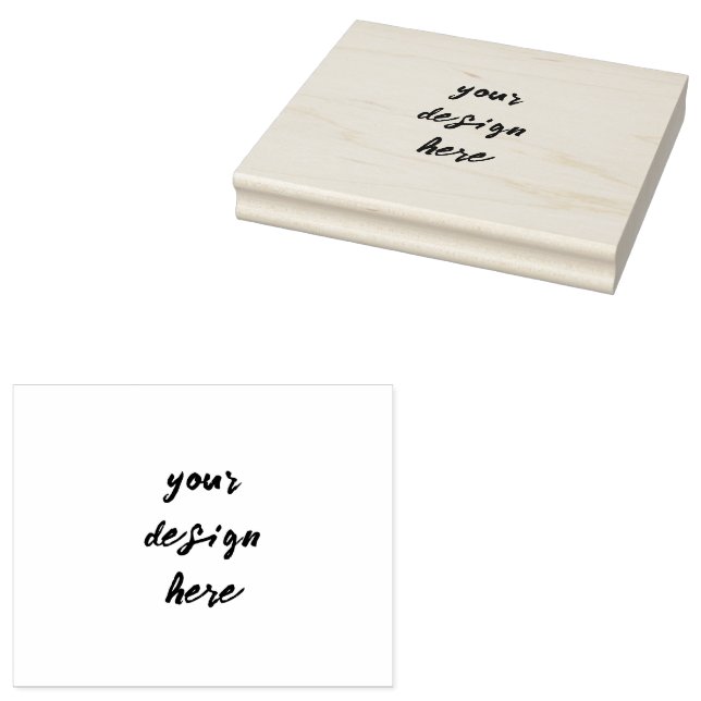 Carimbo De Borracha Personalizar ou personalizar (Carimbado)