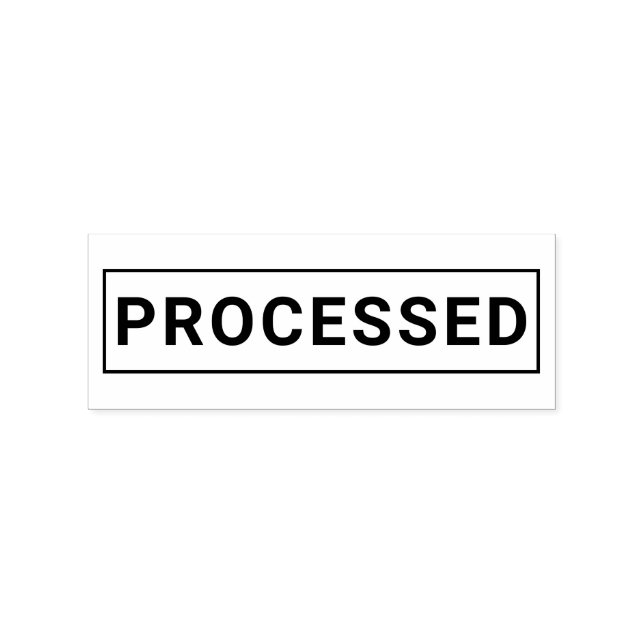 Carimbo De Borracha Personalized PROCESSED Label Wood Art (Carimbado)