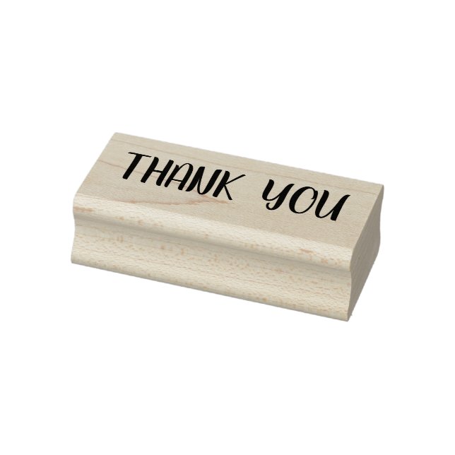 Carimbo De Borracha Personalized Thank You  (Carimbo)