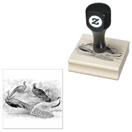 Carimbo De Borracha Pheasant Pheasant Mistura de Escoamento