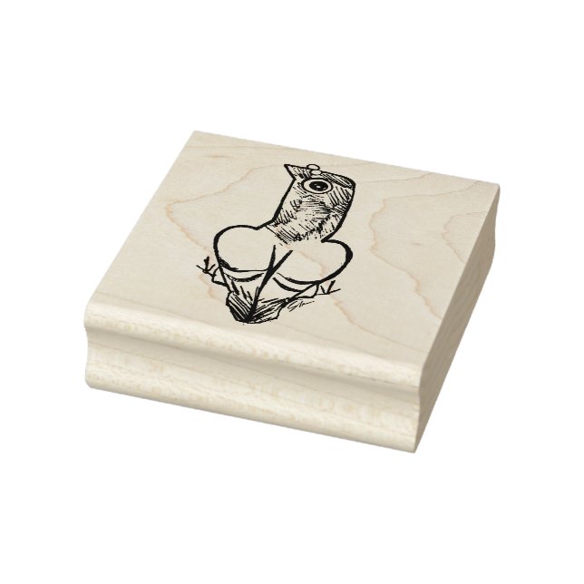 Carimbo De Borracha Pigeon Rubberstempel  (Carimbo)