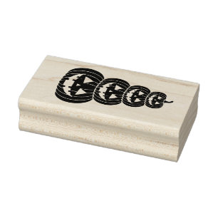 Carimbo De Borracha Pilha de Abóboras de Halloween