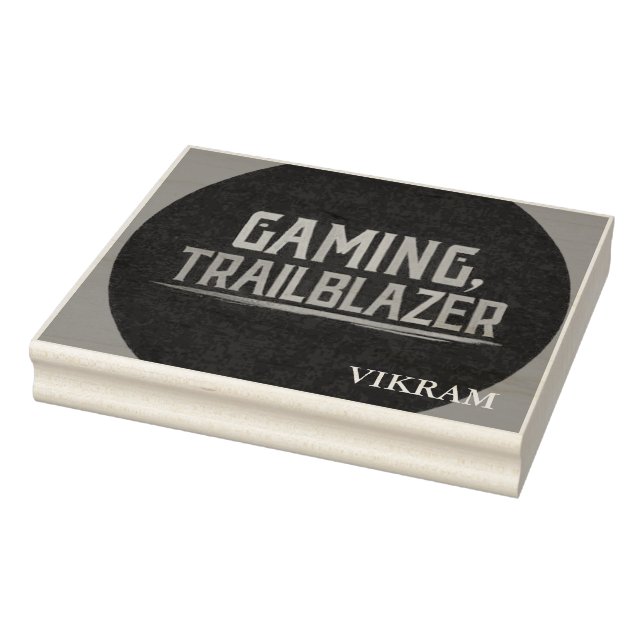 Carimbo De Borracha Piloto de jogos (Carimbo)