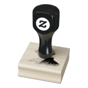 Carimbo De Borracha Pintura do retrato do vintage de George Washington