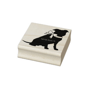 Carimbo De Borracha Pit Bull Dog Puppy Pitbull