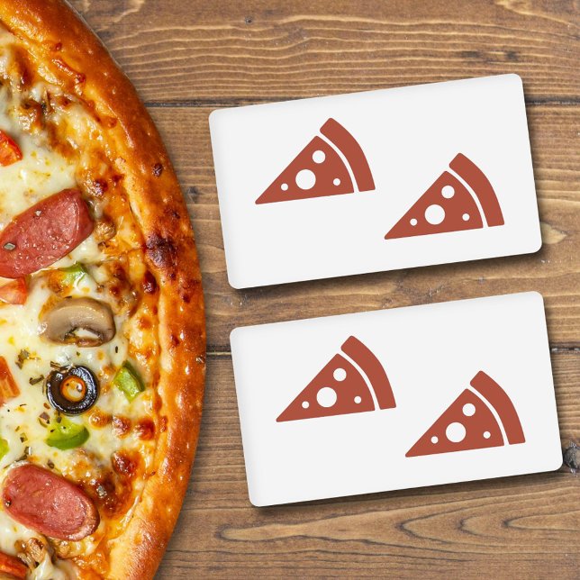 Carimbo De Borracha Pizza Slice (Pizza Slice Stamp)
