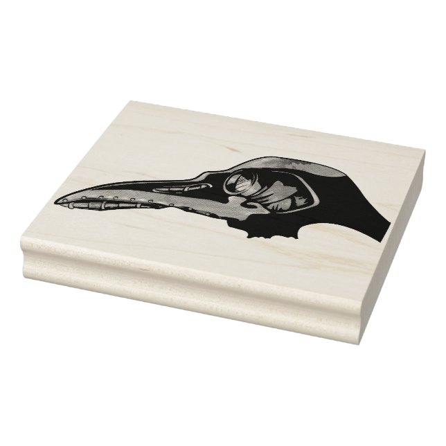 Carimbo De Borracha Plague Mask (Carimbo)