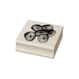 Carimbo De Borracha Planos Frescos Cozinhar Bananas Caribe Comida