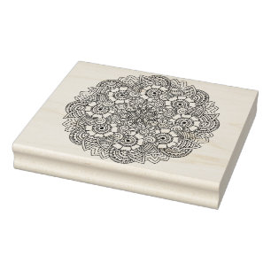 Carimbo De Borracha Porta Design redonda