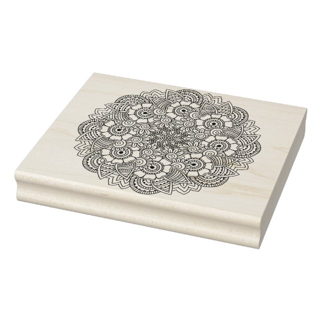 Carimbo De Borracha Porta Design redonda (Carimbo)