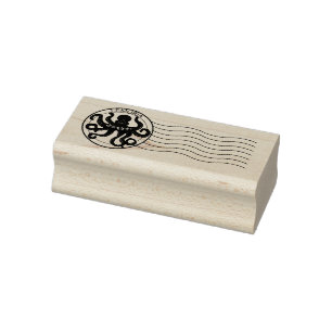 Carimbo De Borracha Postmark da Lemúria