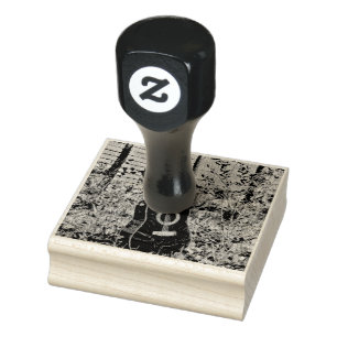 Carimbo De Borracha Presente de violão para guitarrista