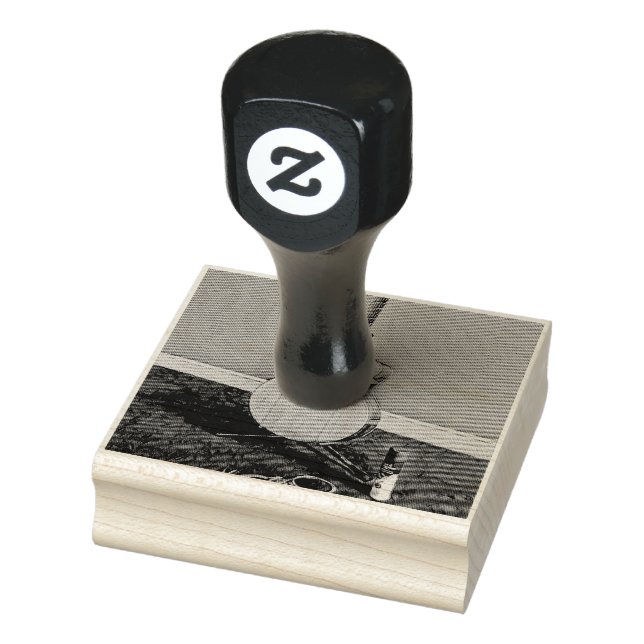 Carimbo De Borracha Presente para guitarrista músico (Carimbo)