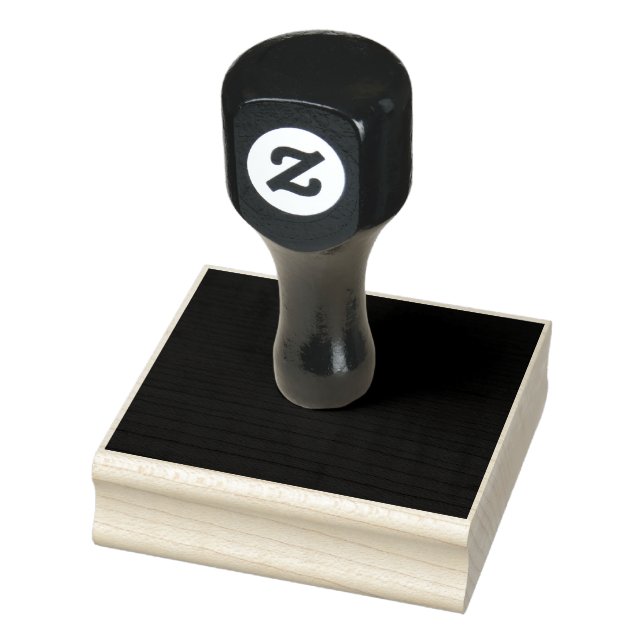 Carimbo De Borracha Preto personalizável Faça seu próprio (Carimbo)