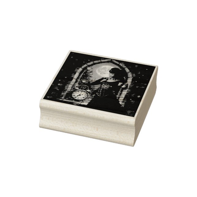 Carimbo De Borracha Princess of the Clocks – Keeper of Moonlit Hours.  (Carimbo)