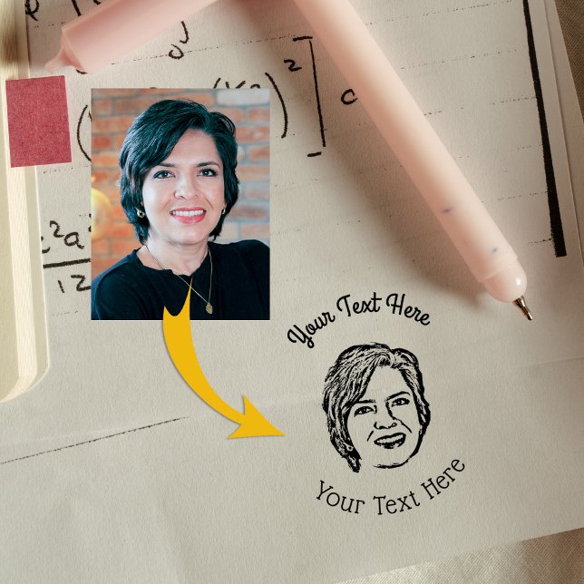 Carimbo De Borracha Professor de Fotografias Personalizado (Criador carregado)