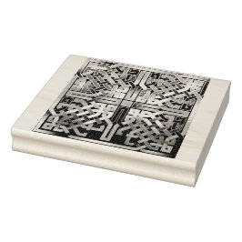 Carimbo de Borracha Quadrado Celular