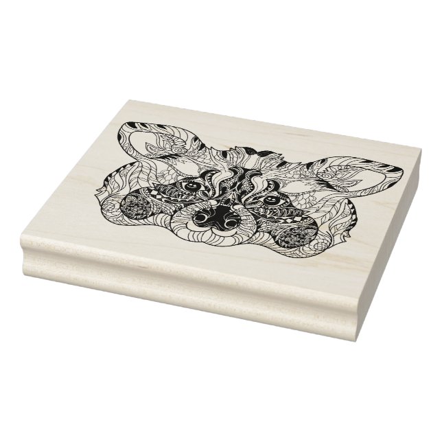 Carimbo De Borracha Raccoon inspirado (Carimbo)