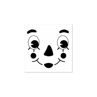 Carimbo De Borracha Raggedy Ann Doll Face