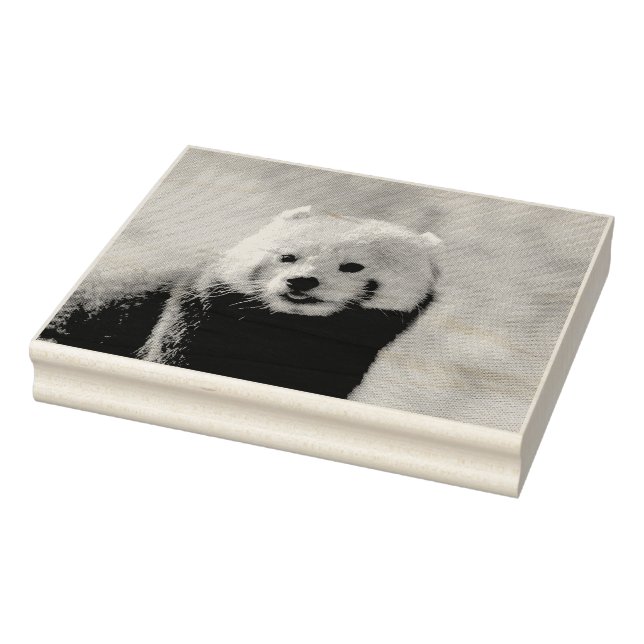 Carimbo De Borracha Red Panda (Carimbo)