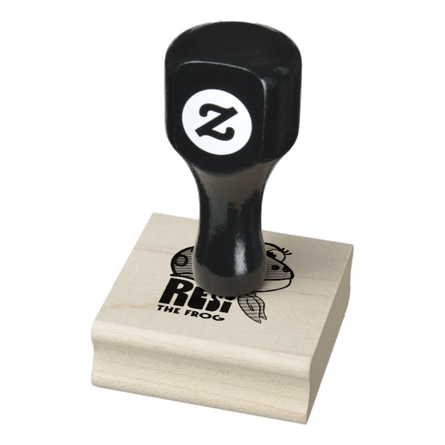 Carimbo De Borracha Resi the Frog  (Carimbo)