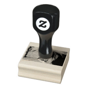 Carimbo De Borracha Retrato do Leão