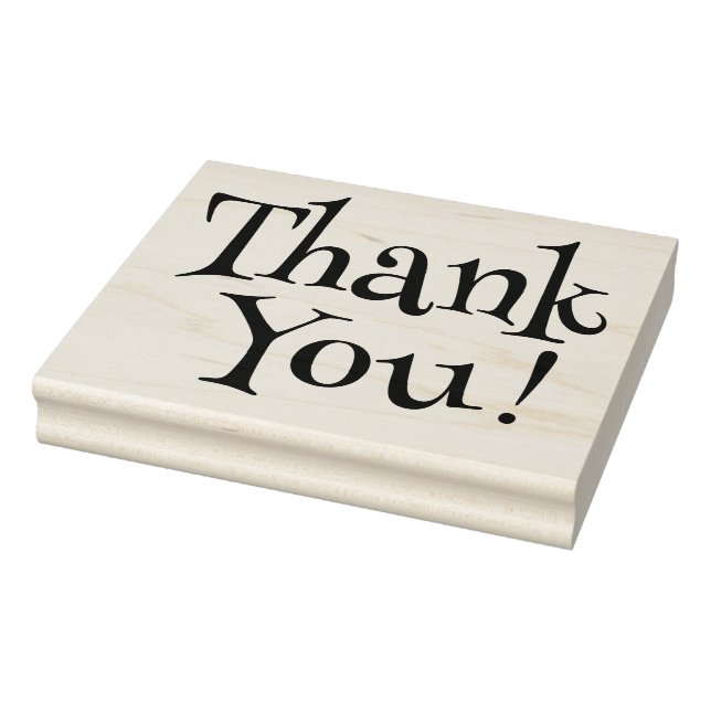 Carimbo De Borracha Retro Large Obrigado (Carimbo)