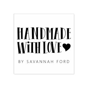 Carimbo De Borracha Retrô na moda com amor