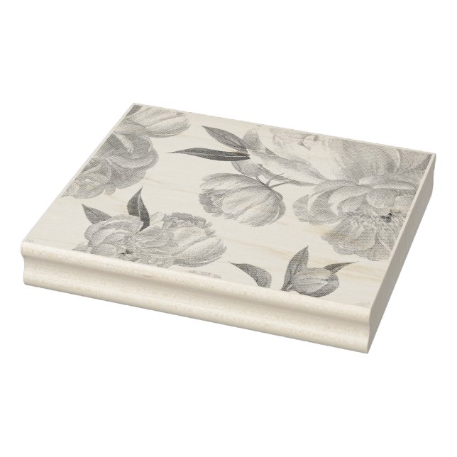 Carimbo De Borracha Rosas bonitas (Carimbo)