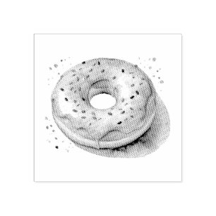 Carimbo De Borracha Rosquinha