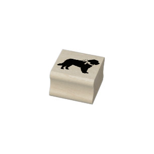 Carimbo De Borracha Rua Bernard Dog Puppy