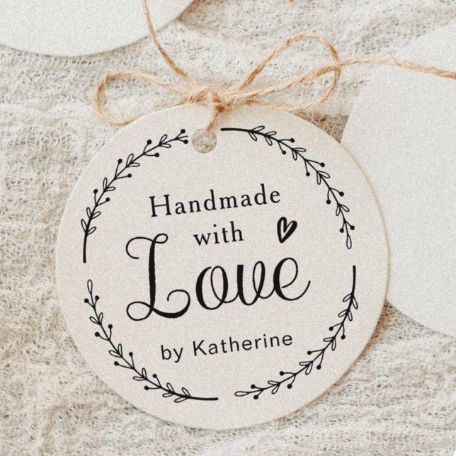 Carimbo De Borracha Rua Botânica Rústica Feita à Mão com Amor (Criador carregado)