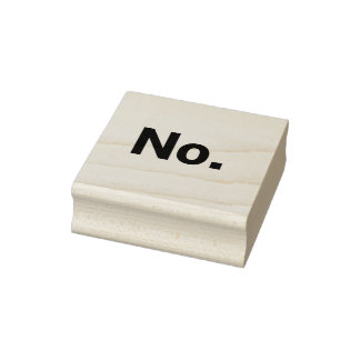 Carimbo De Borracha Rubber Stamp 2" x 2": No.