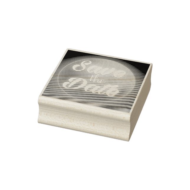 Carimbo De Borracha Salvar a Lua Mágica de Data (Carimbo)