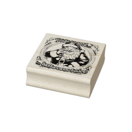 Carimbo De Borracha Santa Came Twice!