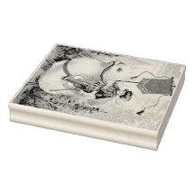 Saudações à Páscoa Whimsical: Cavaleiro sobre o Pi